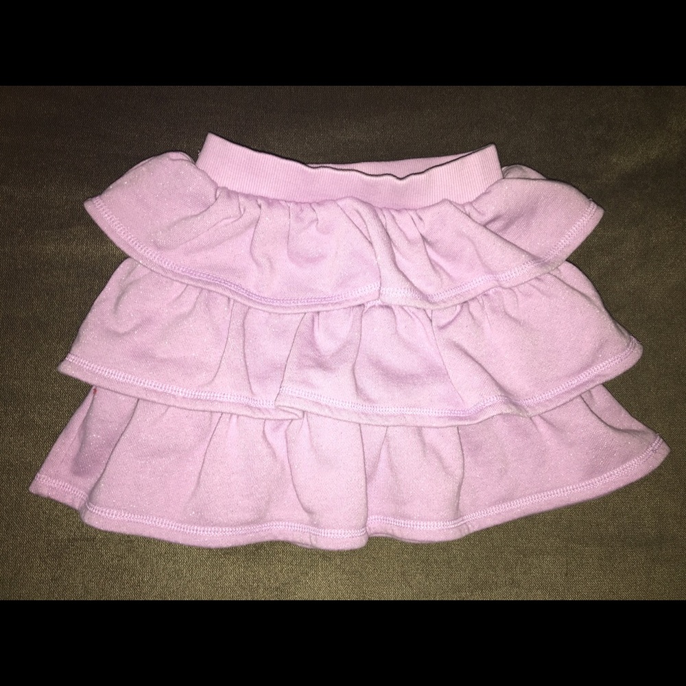 GapKids ruffle light purple skirt